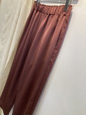 画像1: 【for-Lady's】MANON VINTAGE SATIN EASY PANTS (1)