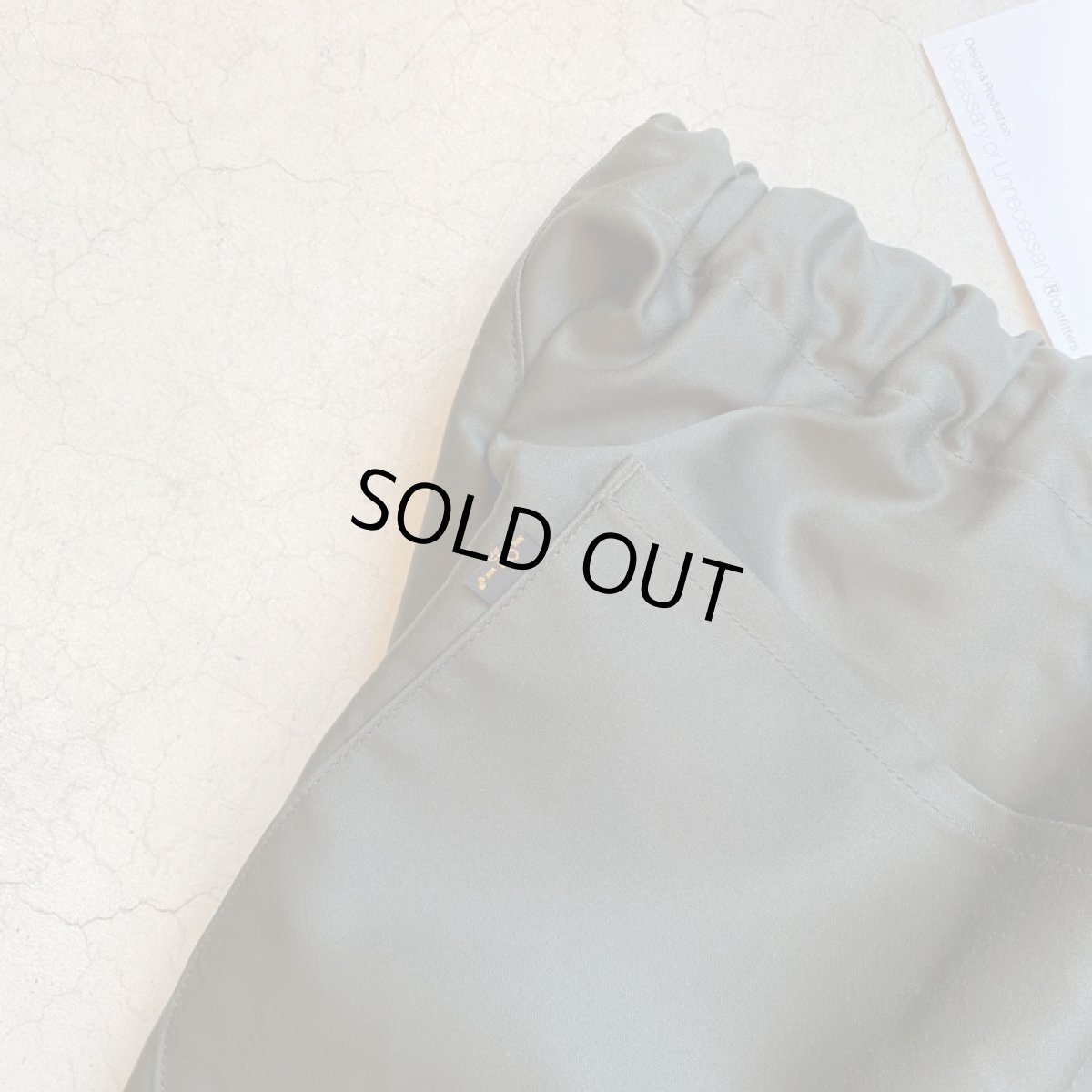 画像5: 【2色展開】-NECESSARY or UNNECESSARY-SPINDLE MOLSKIN (5)