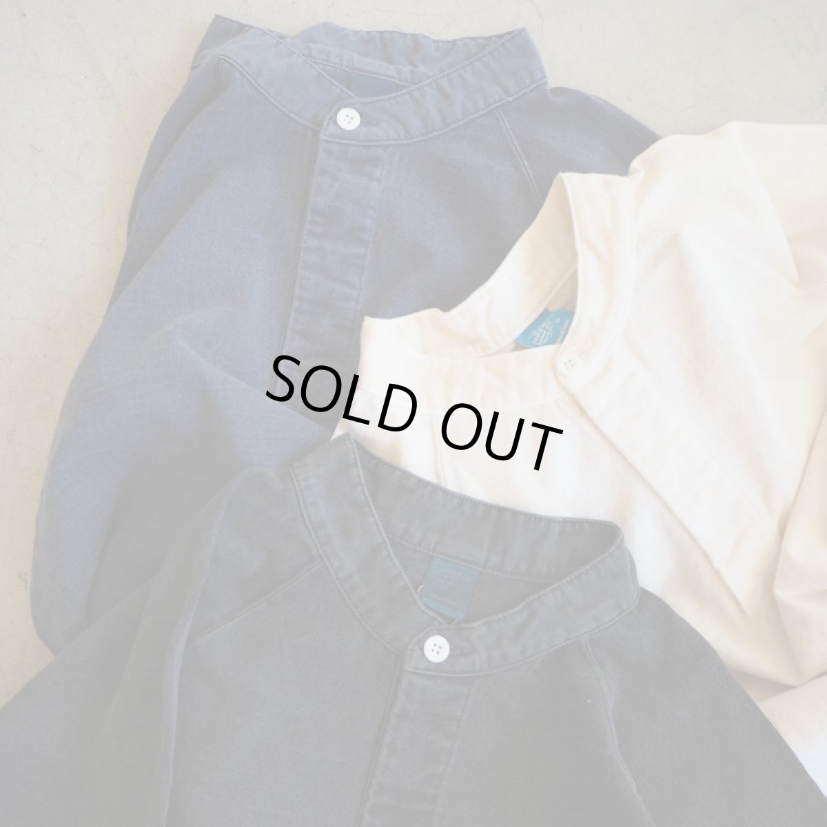 画像2: 【3色展開】-Good On-L/S STAND COLLAR RUGBY JERSEY (2)