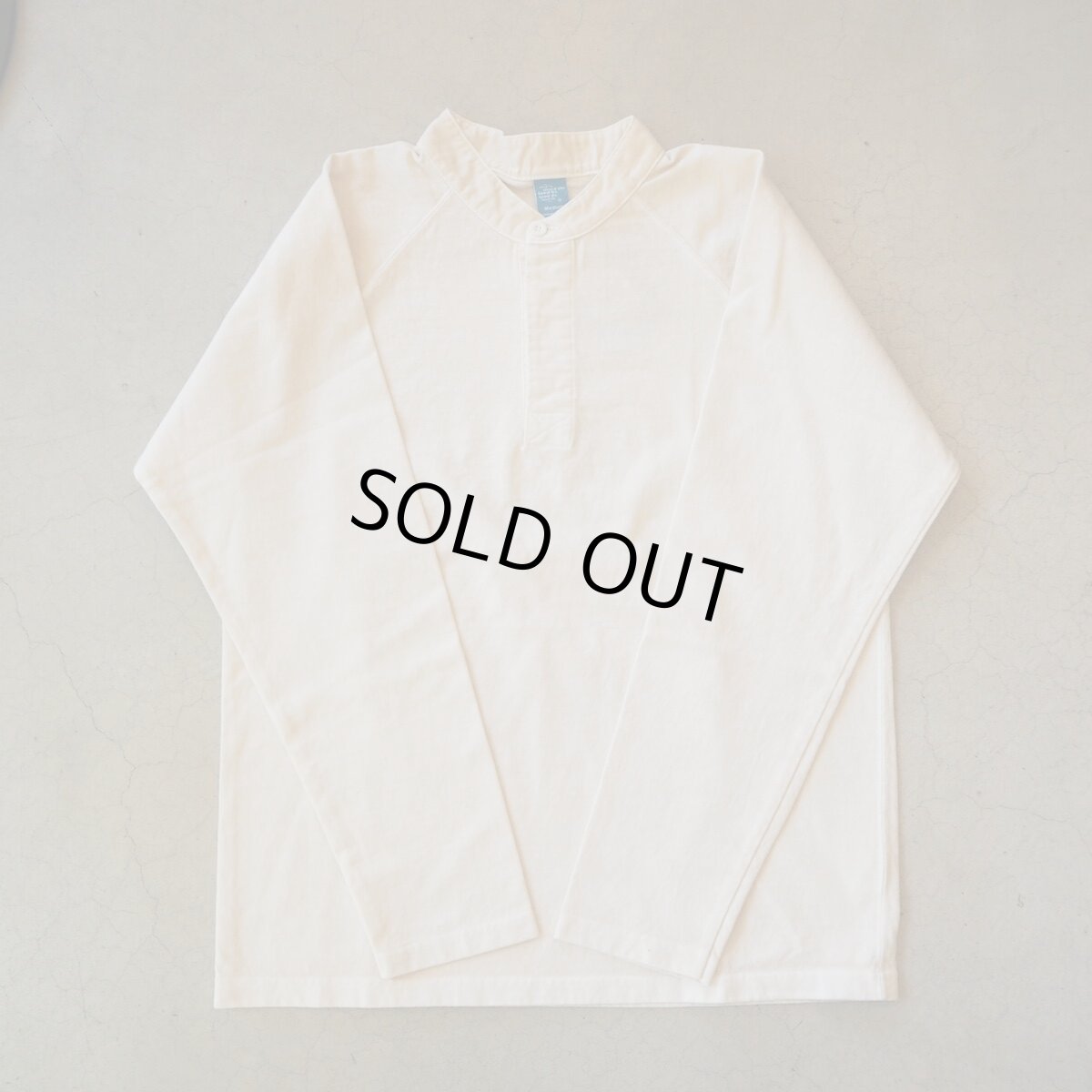 画像4: 【3色展開】-Good On-L/S STAND COLLAR RUGBY JERSEY (4)