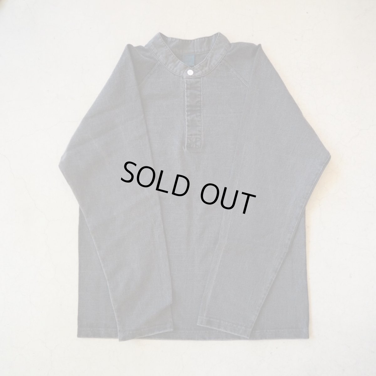 画像3: 【3色展開】-Good On-L/S STAND COLLAR RUGBY JERSEY (3)