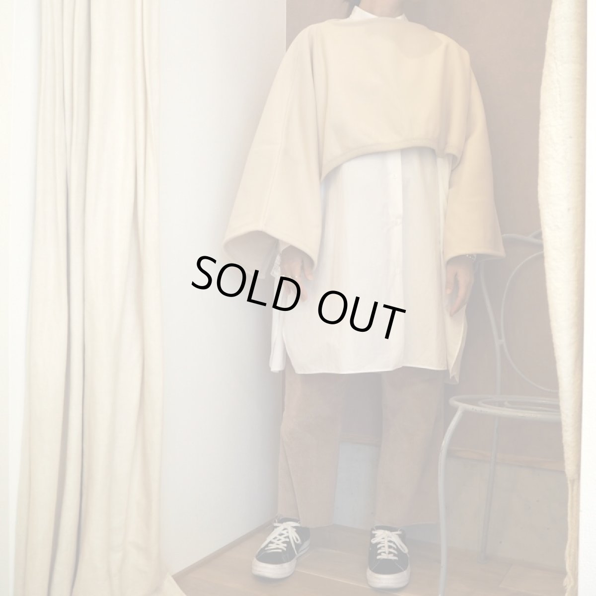 画像14: 【3色展開】Felt 2way Vest (14)