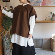 画像1: 【3色展開】Felt 2way Vest (1)