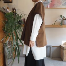 画像7: 【3色展開】Felt 2way Vest (7)