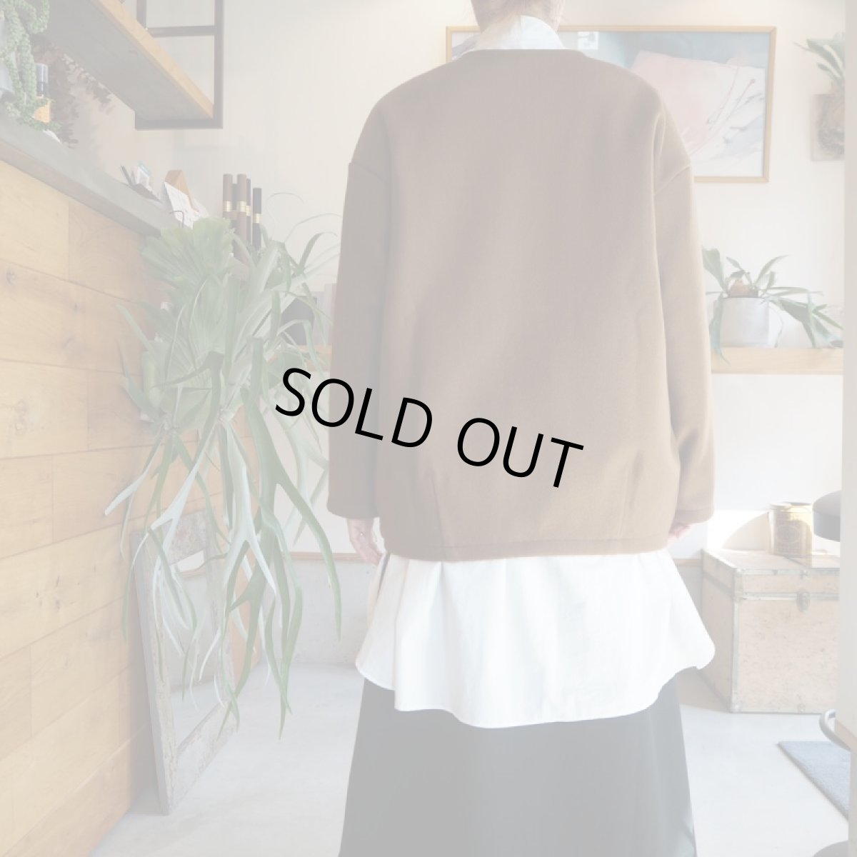 画像3: 【3色展開】Felt Jacket (3)