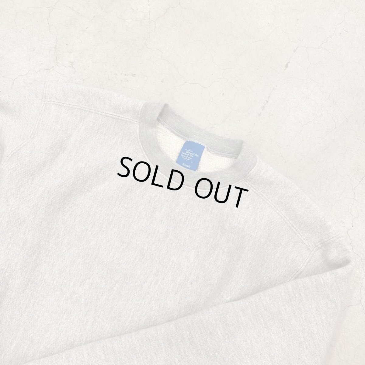 画像5: 【2色展開】-Good On HEAVY CREW SWEAT "HEATHER GRAY" (5)