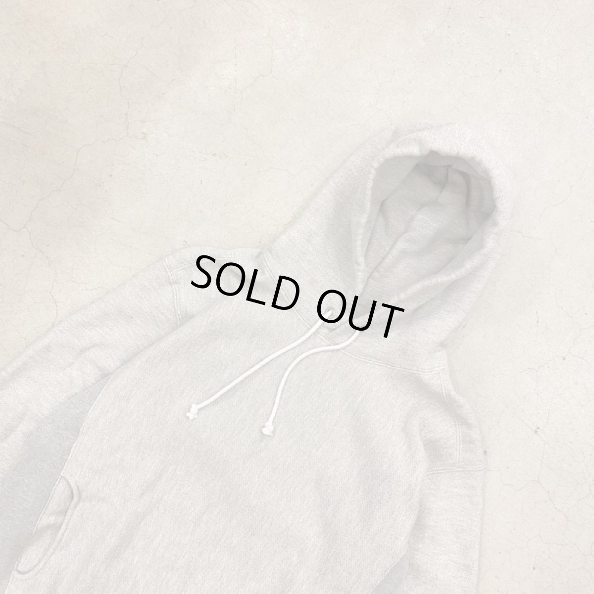 画像3: -Good On HEAVY PULLOVER HOOD SWEAT "HEATHER GRAY" (3)