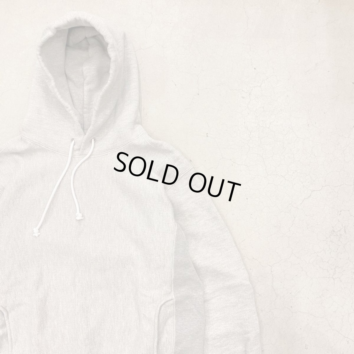 画像2: -Good On HEAVY PULLOVER HOOD SWEAT "HEATHER GRAY" (2)