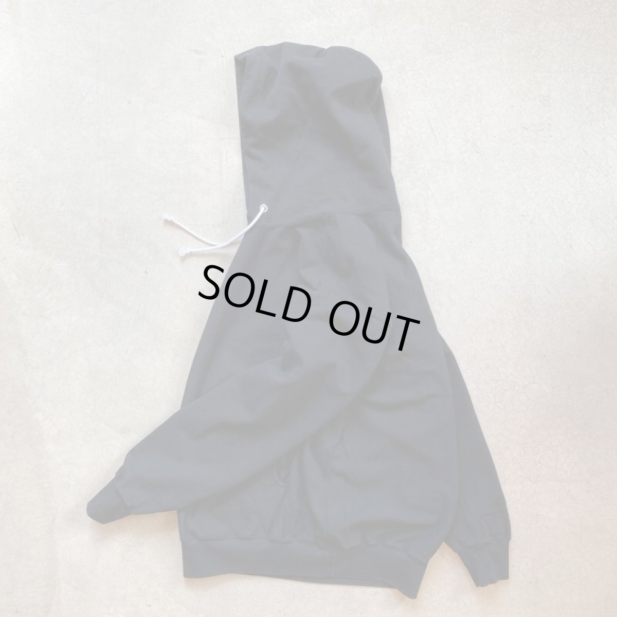 画像6: -Good On HEAVY PULLOVER HOOD SWEAT "BLACK" (6)