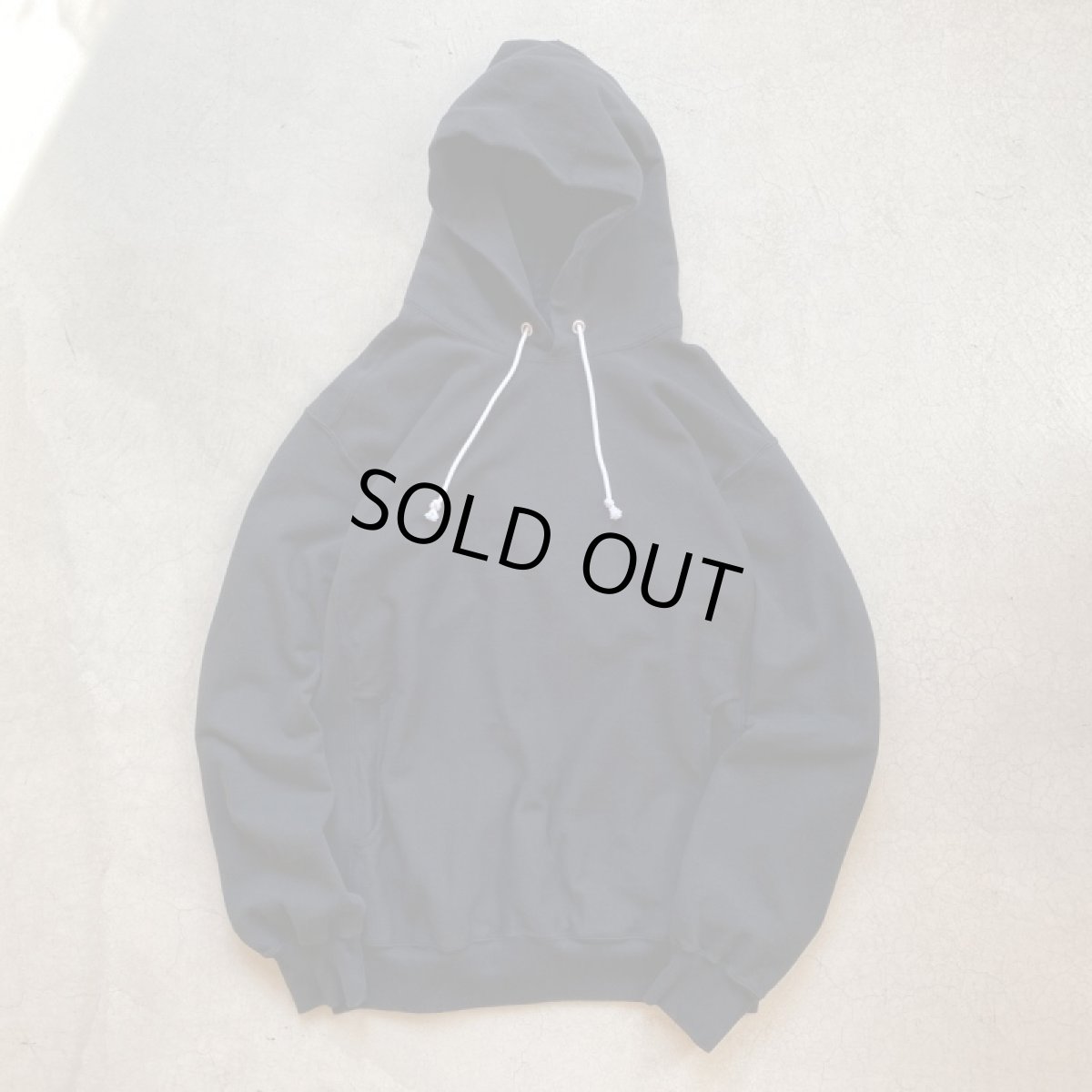 画像3: -Good On HEAVY PULLOVER HOOD SWEAT "BLACK" (3)