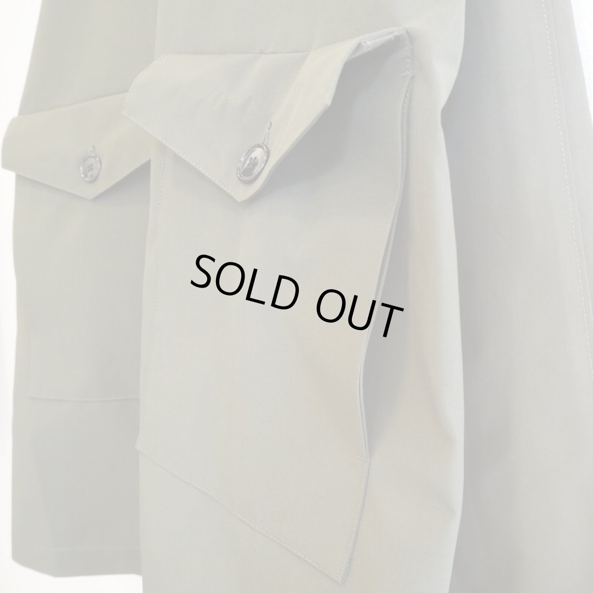 画像14: -NECESSARY or UNNECESSARY-HALF BOTTON COAT (14)