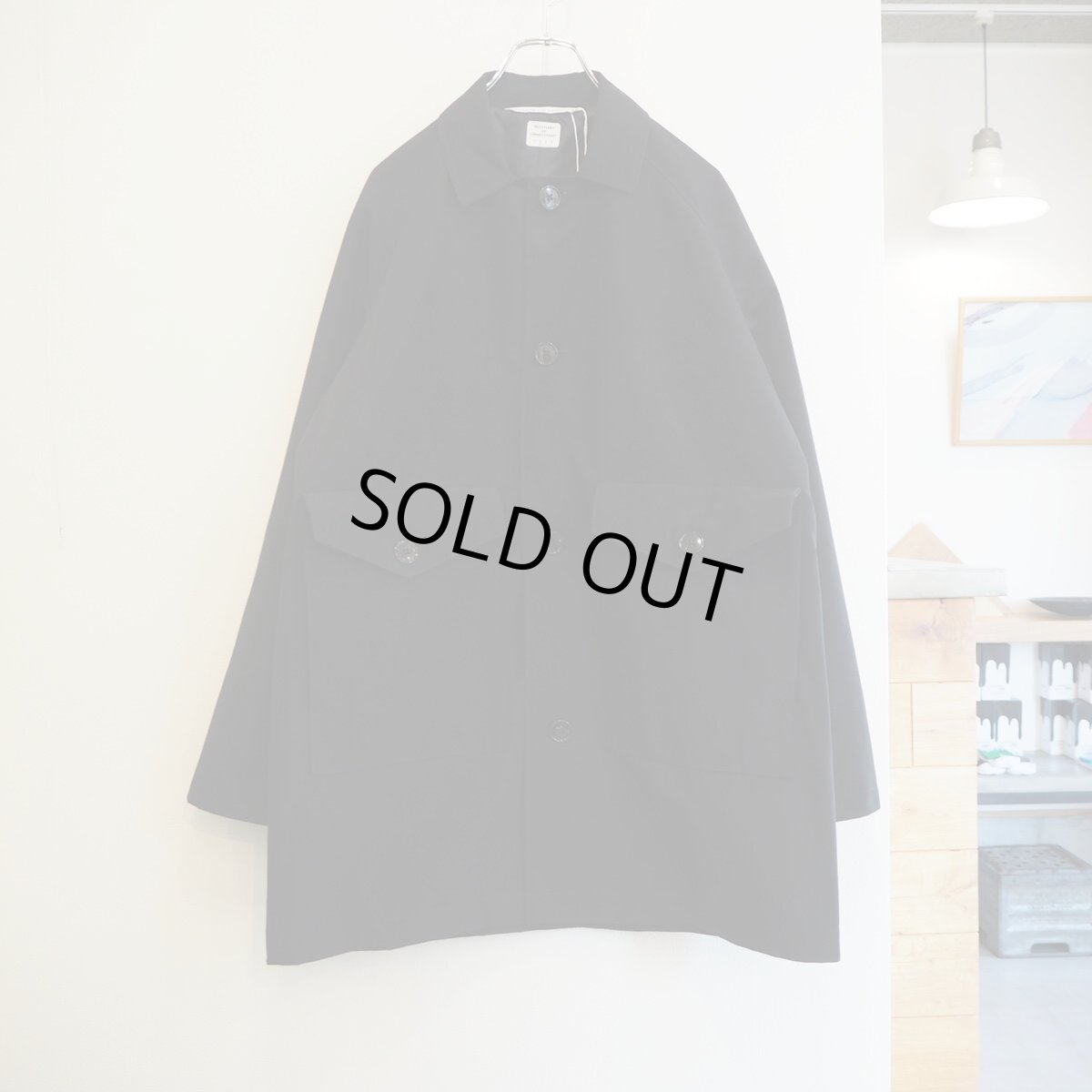 画像3: -NECESSARY or UNNECESSARY-HALF BOTTON COAT (3)