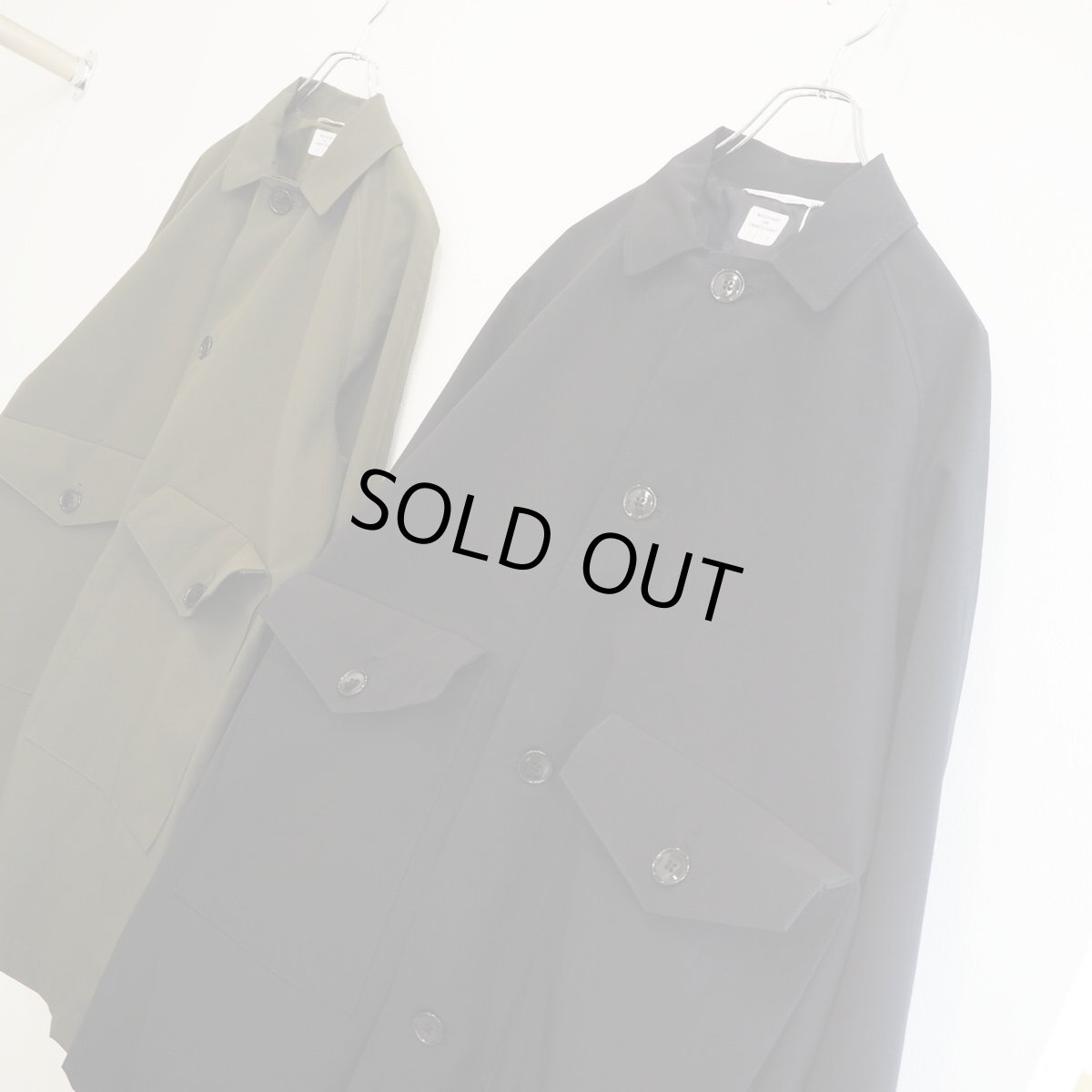 画像1: -NECESSARY or UNNECESSARY-HALF BOTTON COAT (1)