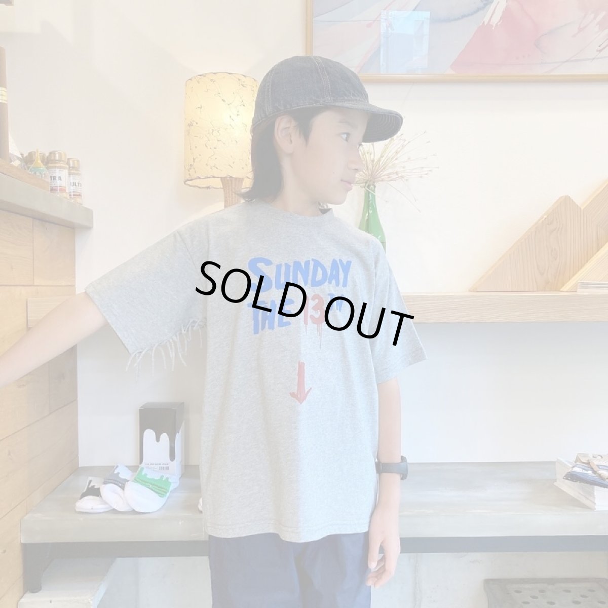 画像3: 【-for Kid's-】-THE PARK SHOP- SUNDAY 13th tee (3)