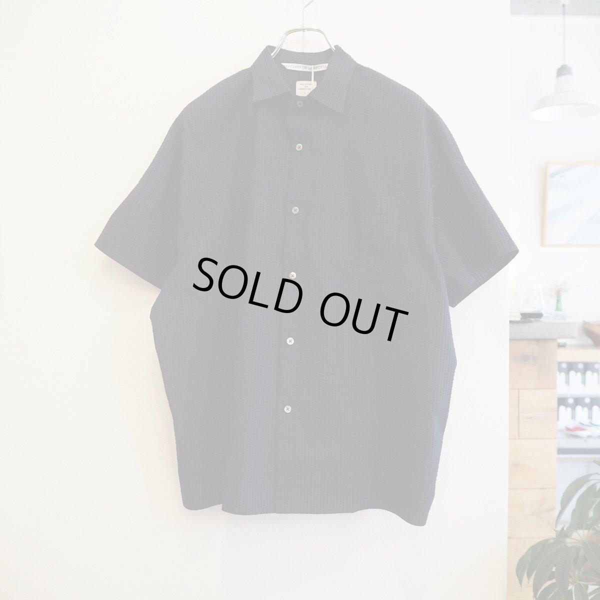 画像9: 【2色展開】-NECESSARY or UNNECESSARY- SLOPING S/S GINGHAM (9)