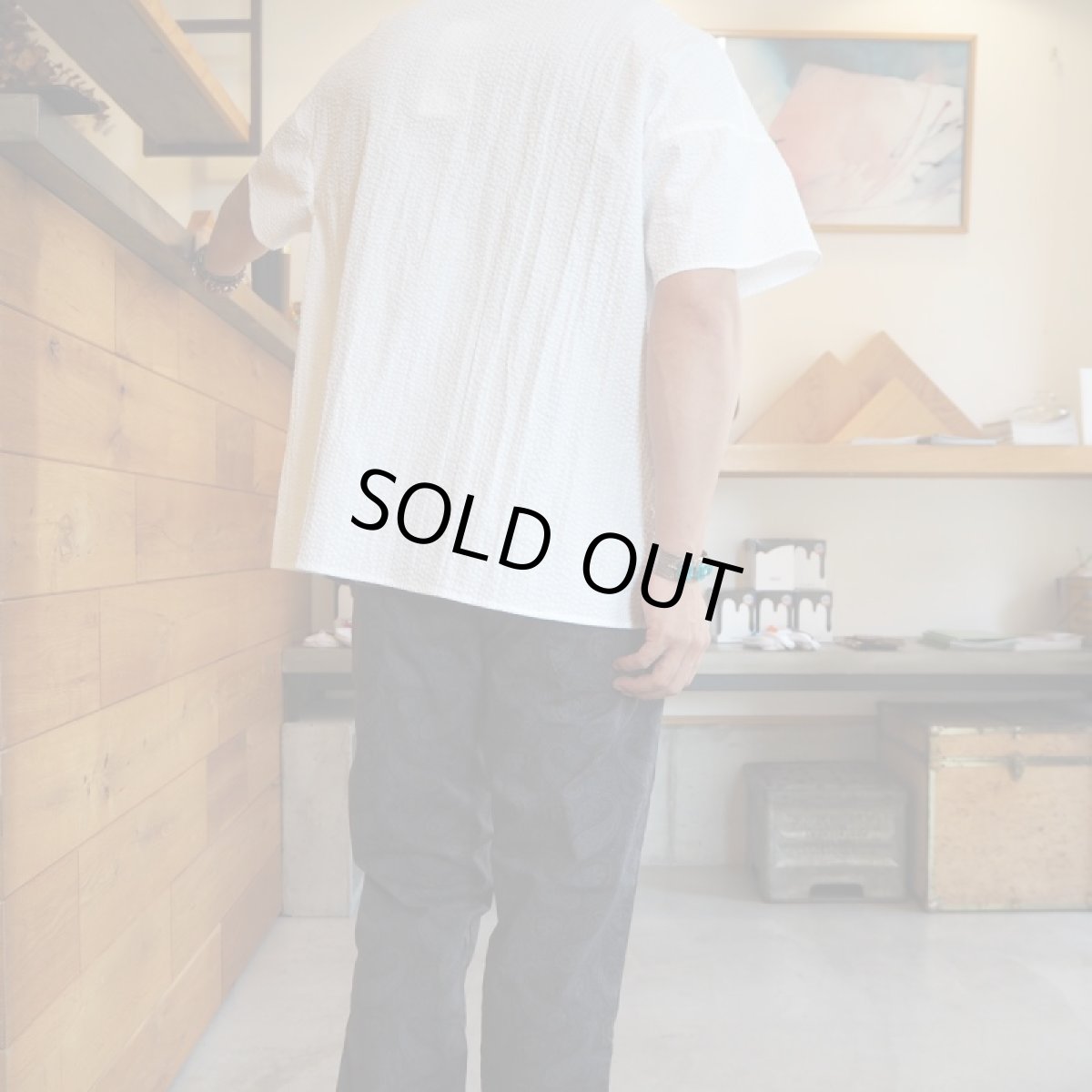 画像3: 【2色展開】-NECESSARY or UNNECESSARY- SLOPING S/S GINGHAM (3)