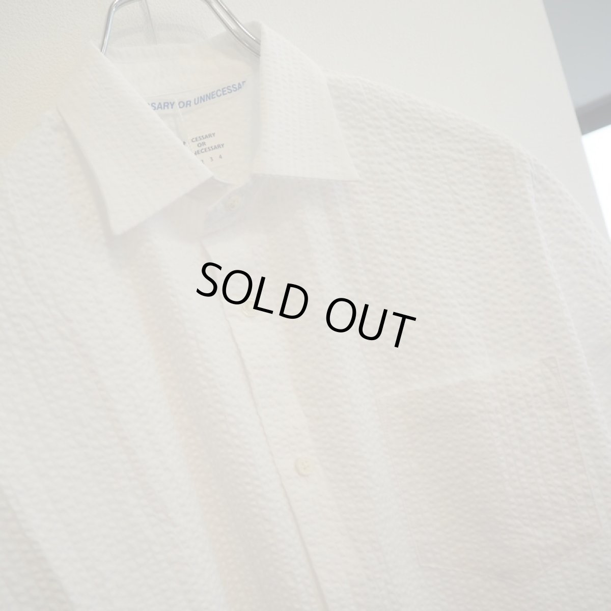 画像7: 【2色展開】-NECESSARY or UNNECESSARY- SLOPING S/S GINGHAM (7)