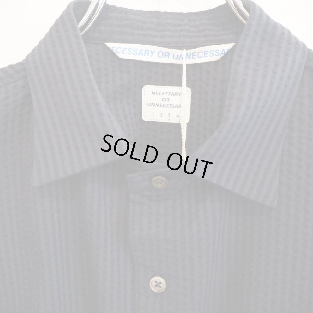 画像13: 【2色展開】-NECESSARY or UNNECESSARY- SLOPING S/S GINGHAM (13)