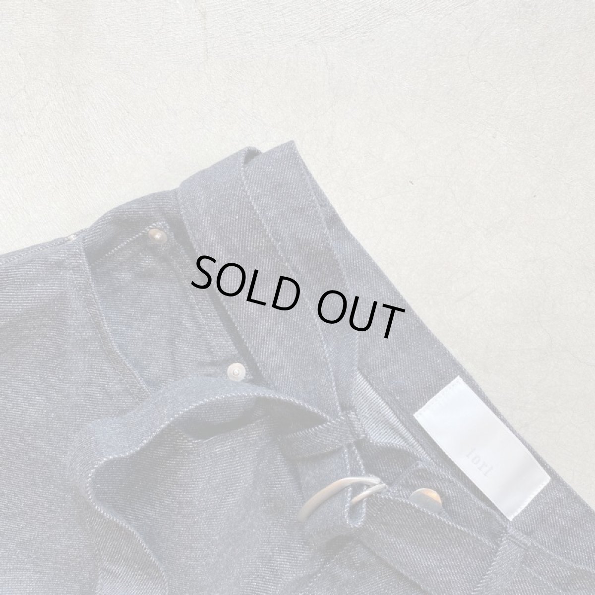 画像6: iori products WIDE TAPERED JEANS (6)