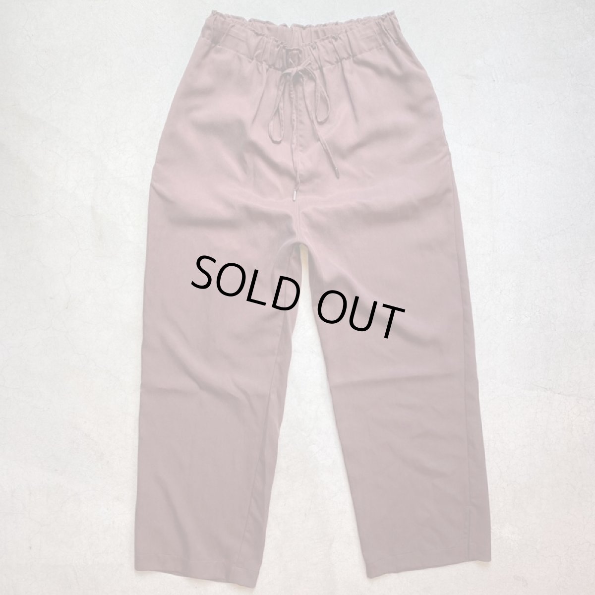 画像2: 【for-Lady's】MANON LIYOCELL TWILL EASY PANTS (2)