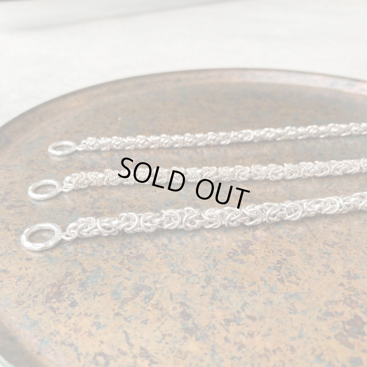 画像2: MEL. Byzantine chain Bracelet  (2)