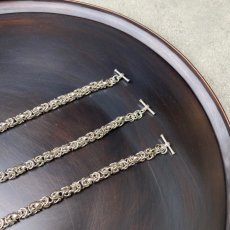 画像1: 【Lady's】MEL. Byzantine chain Bracelet Lady's Size (1)