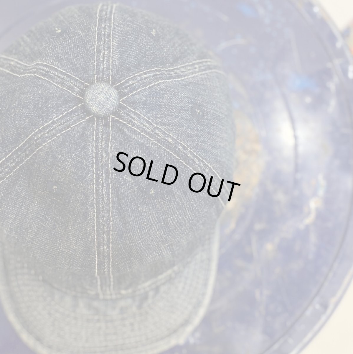 画像3: -HIGHER-  SELVEDGE DENIM CAP USED (3)