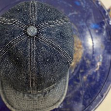 画像3: -HIGHER-  SELVEDGE DENIM CAP USED (3)