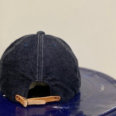 画像2: -HIGHER-  SELVEDGE DENIM CAP ONEWASH (2)