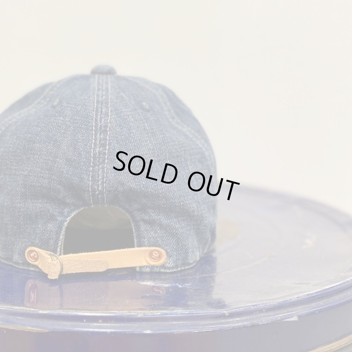 画像2: -HIGHER-  SELVEDGE DENIM CAP USED (2)