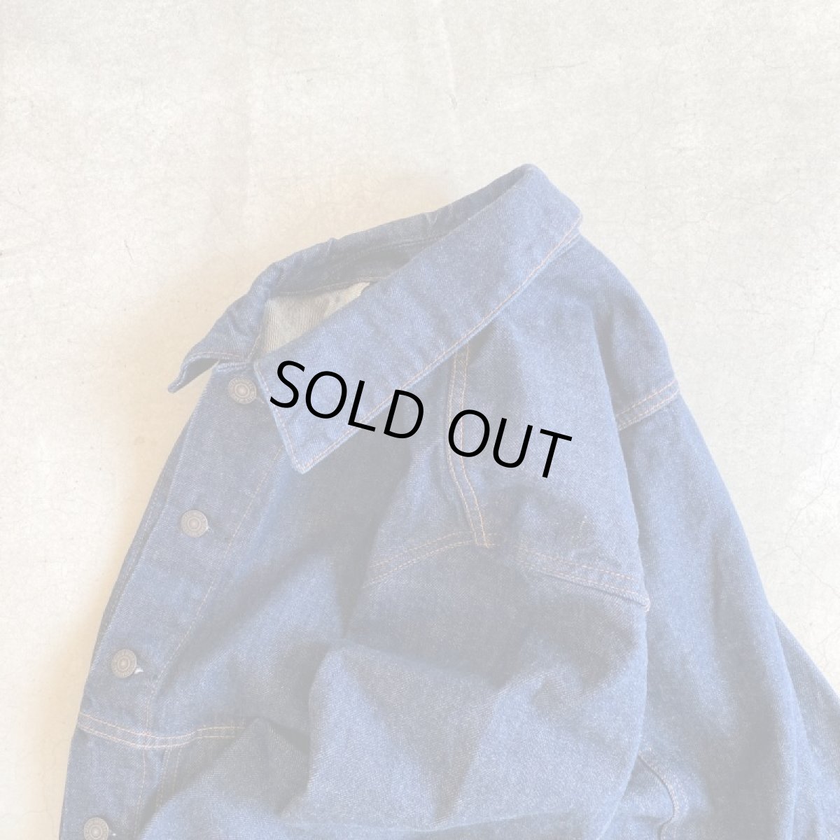 画像7: 【2色展開】A.D.A.N TRUCKER DENIM JACKET(INDIGO) (7)