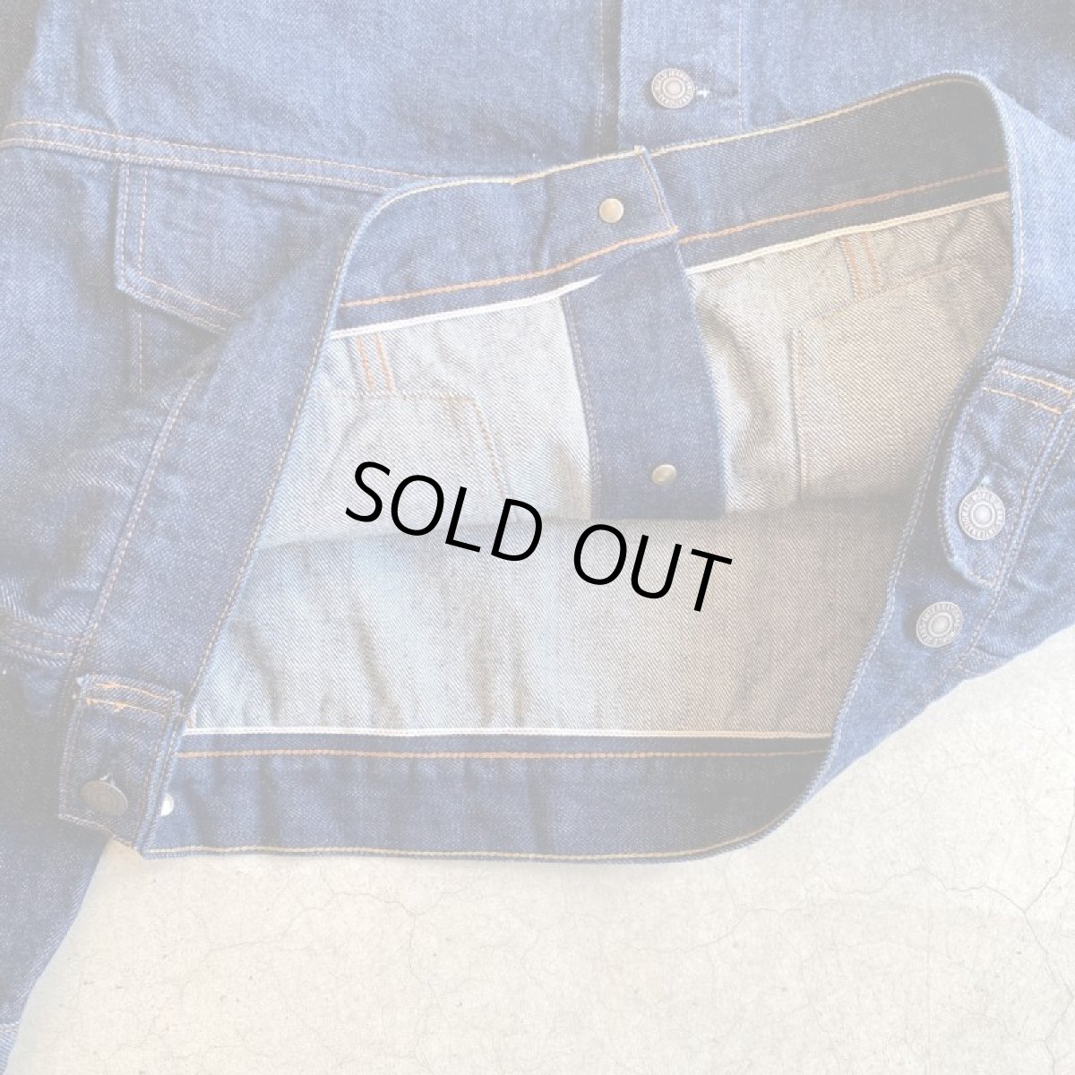 画像5: 【2色展開】A.D.A.N TRUCKER DENIM JACKET(INDIGO) (5)