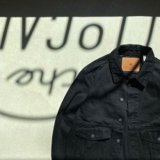 画像7: 【2色展開】A.D.A.N TRUCKER DENIM JACKET(BLACK) (7)