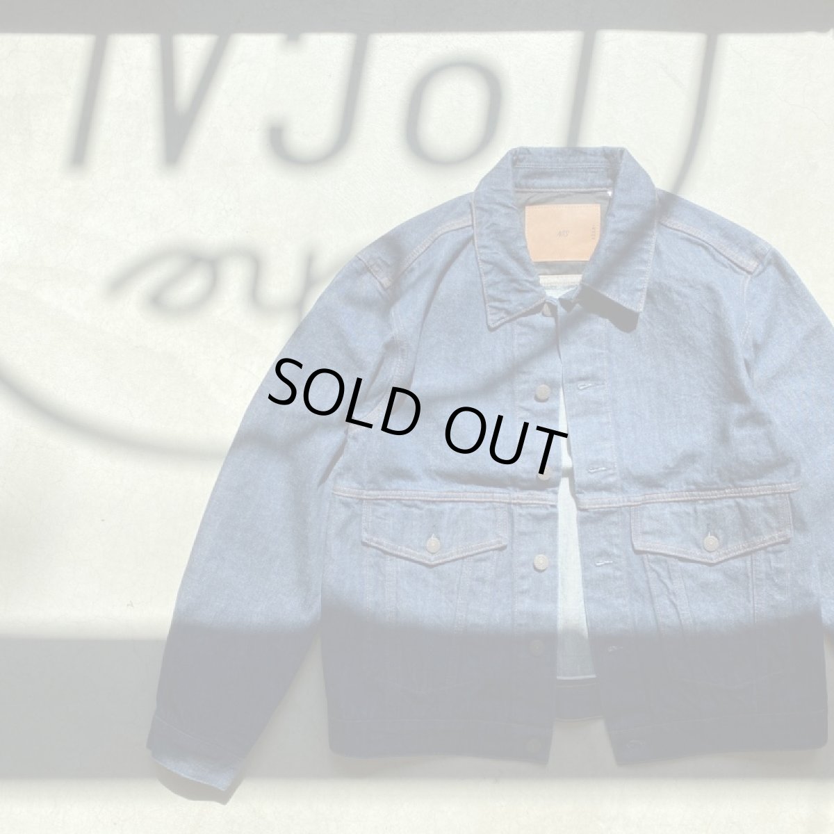 画像9: 【2色展開】A.D.A.N TRUCKER DENIM JACKET(INDIGO) (9)