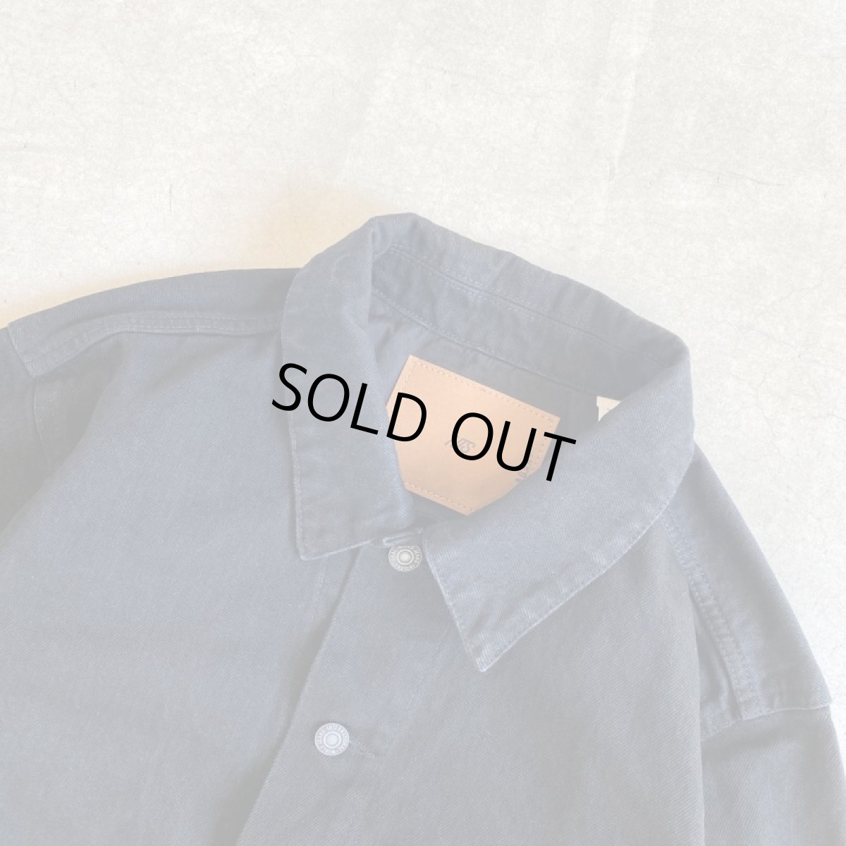 画像3: 【2色展開】A.D.A.N TRUCKER DENIM JACKET(BLACK) (3)