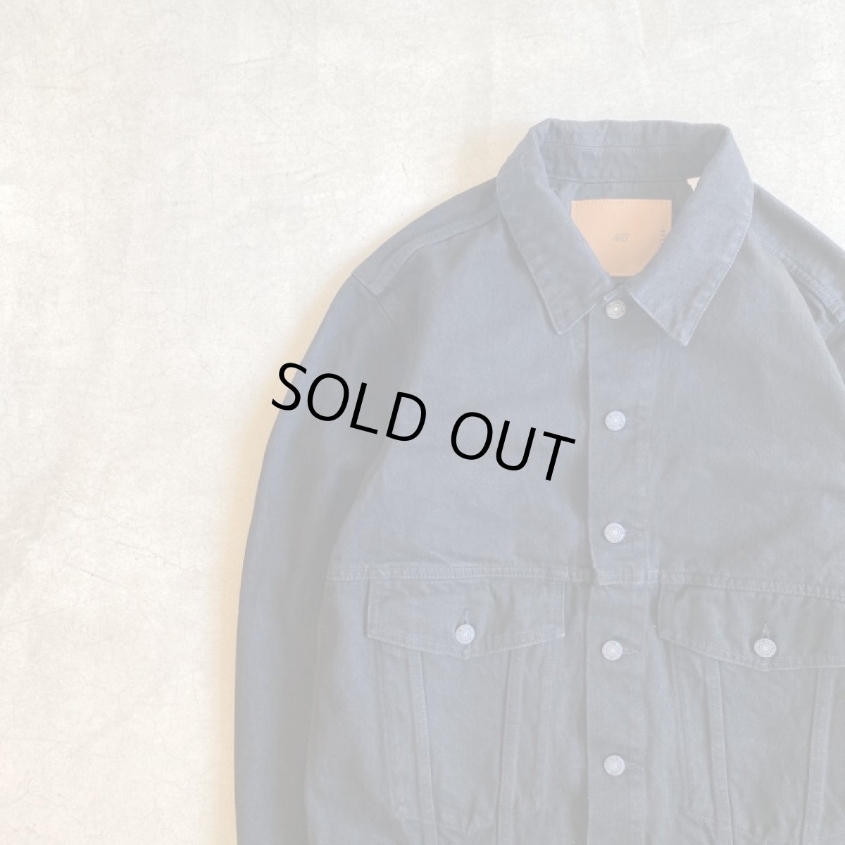 画像2: 【2色展開】A.D.A.N TRUCKER DENIM JACKET(BLACK) (2)