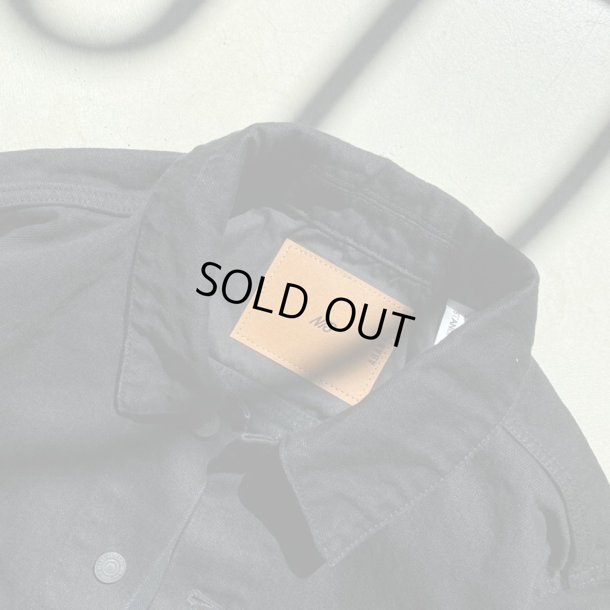 画像8: 【2色展開】A.D.A.N TRUCKER DENIM JACKET(BLACK) (8)