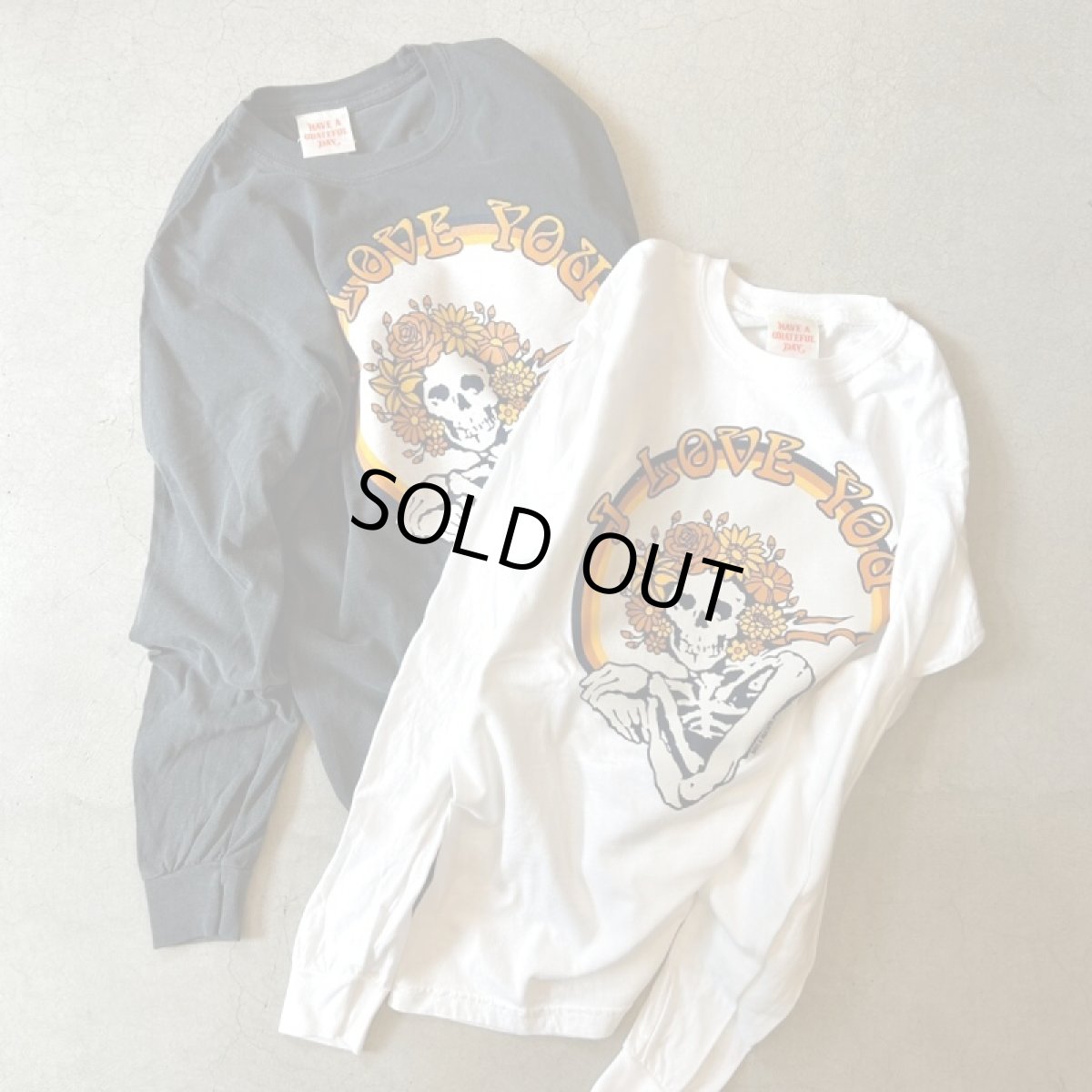 画像1: -HAVE A GRATEFUL DAY  L/S T-SHIRT I LOVE YOU- (1)