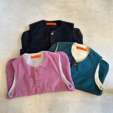 画像1: 【3色展開】-GOWEST-ゴーウエスト-BOA VEST (1)