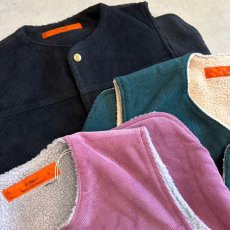 画像2: 【3色展開】-GOWEST-ゴーウエスト-BOA VEST (2)