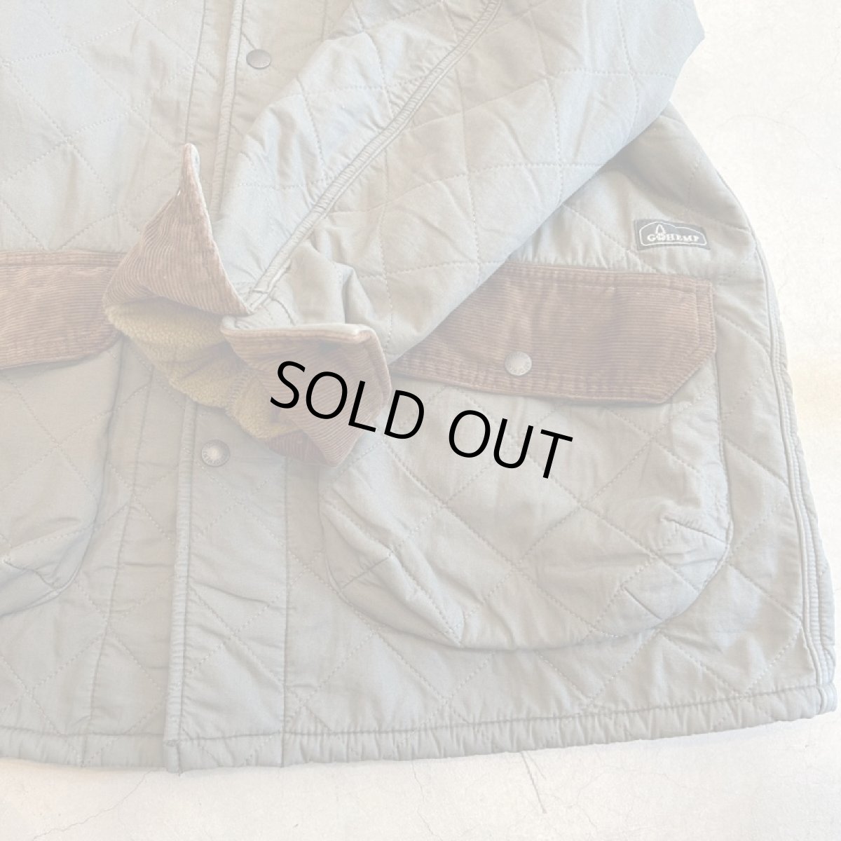 画像4: -GOHEMP/ゴーヘンプ- QUILT BASIC JACKET (4)