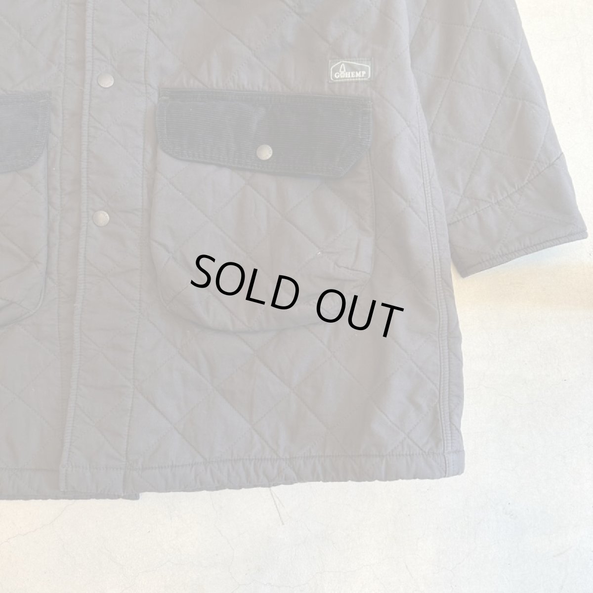 画像2: -GOHEMP/ゴーヘンプ- QUILT NO COLOR COAT (2)