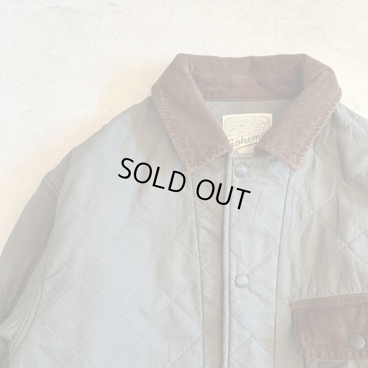 画像3: -GOHEMP/ゴーヘンプ- QUILT BASIC JACKET (3)