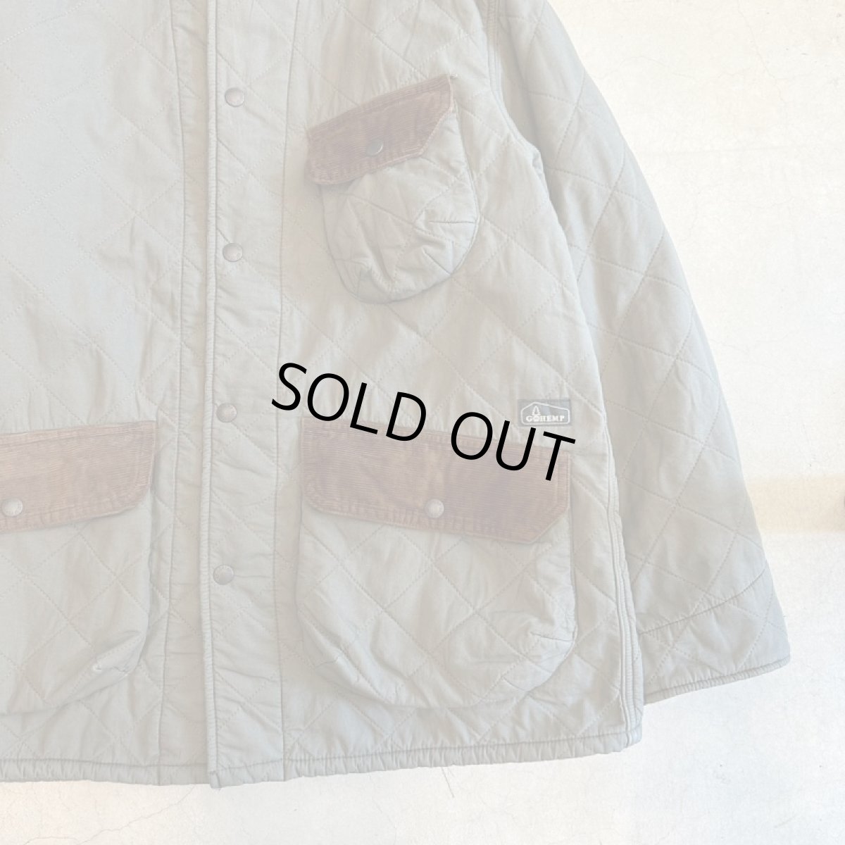 画像2: -GOHEMP/ゴーヘンプ- QUILT BASIC JACKET (2)
