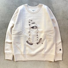 画像1: -TACOMA FUJI  RECORDS-MOON EYE CREW NECK SWEAT (1)