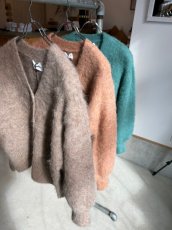 画像3: 【for-Lady's】MANON MOHAIR VNECK CARDIGAN (3)