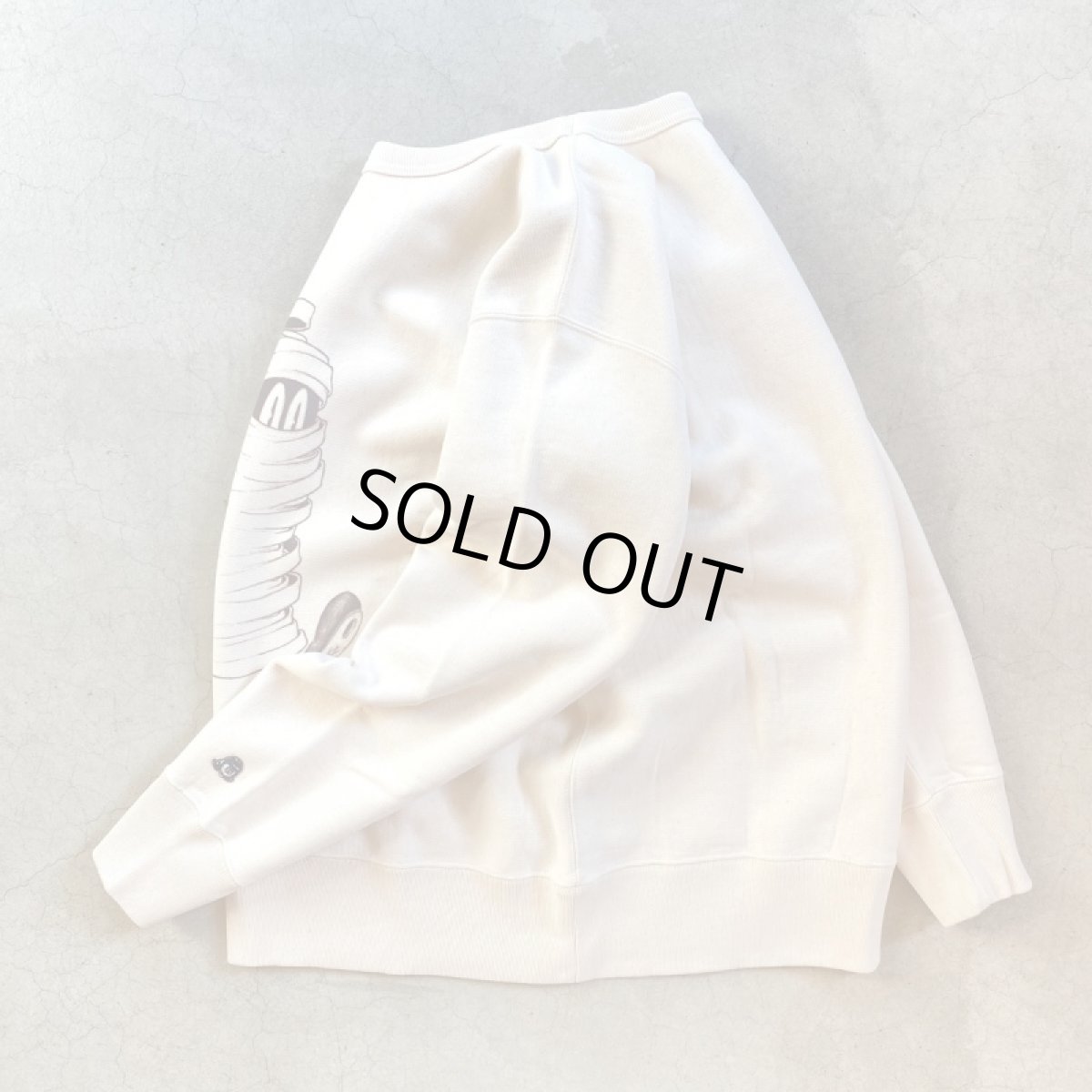 画像2: -TACOMA FUJI  RECORDS-MOON EYE CREW NECK SWEAT (2)