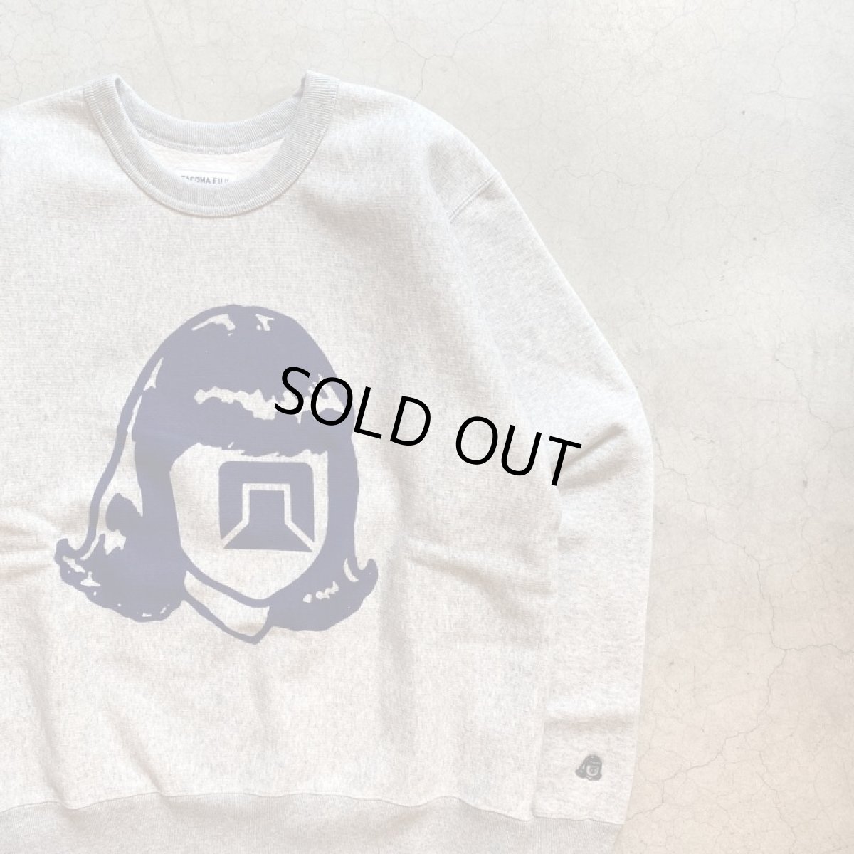 画像2: -TACOMA FUJI  RECORDS- BIG LOGO CREW SWEAT (2)