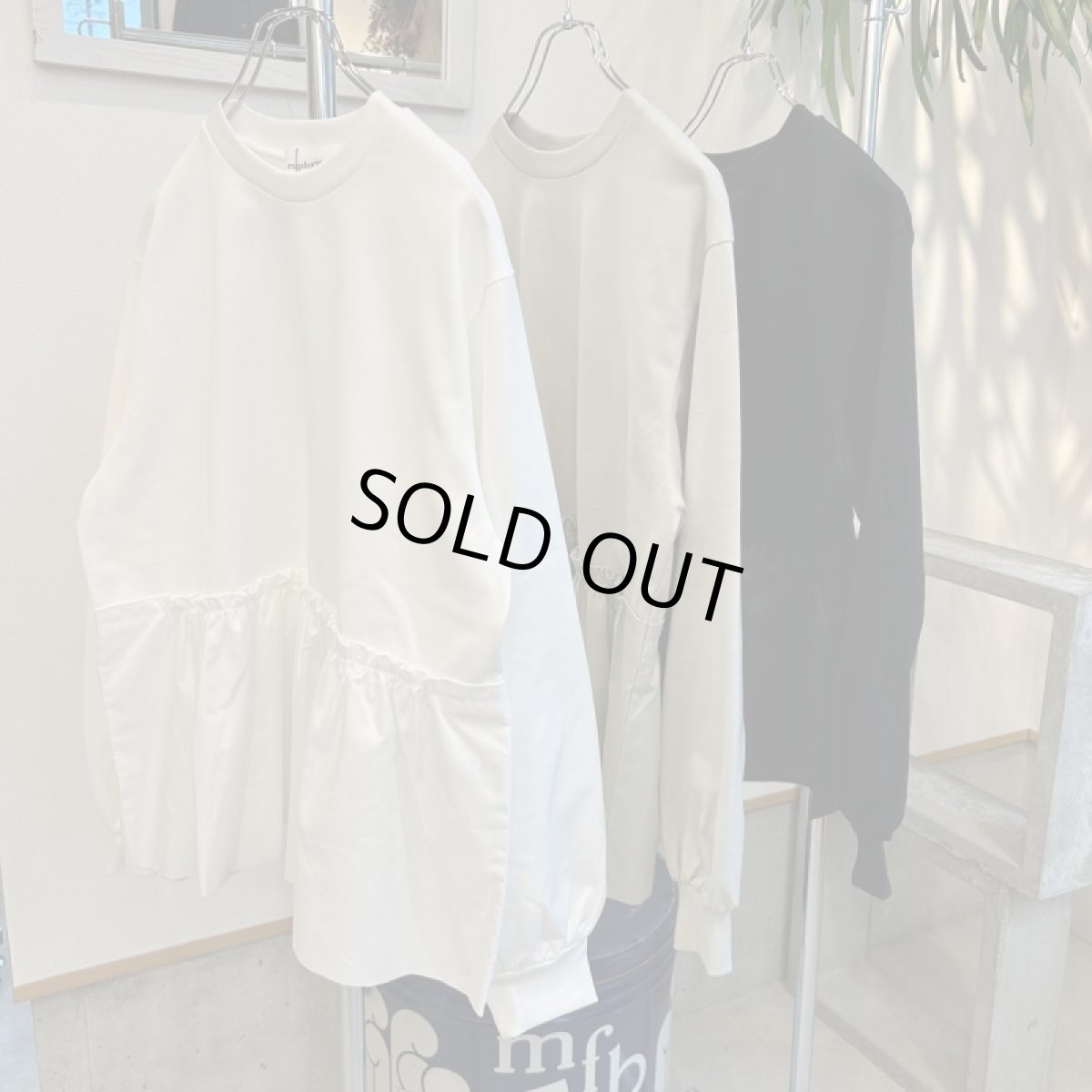 画像13: 【3色展開】euphoric' Docking Frill Tops  (13)