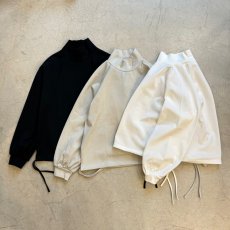 画像2: 【3色展開】euphoric' Drawstring Hem Pullover (2)